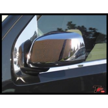 TFP (International Trim) Exterior Mirror Cover Driver And Passenger Side Silver Set Of 2 - 500