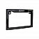 XK Glow License Plate Frame - Black Semi-Gloss Motorcycle LED - 034018B