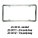 Superior Automotive License Plate Frame - Silver Chrome Plated - 255010