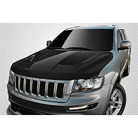Extreme Dimensions Hood - Gloss Carbon Fiber Black - 112331