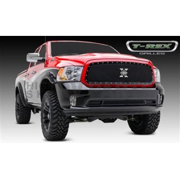 T-Rex Truck Products Grille Insert - Mesh  Black Powder Coated Mild Steel - 6714581