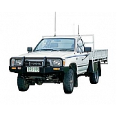 ARB Bumper Steel Powder Coated Deluxe Bar Black 1-Piece - 3411020