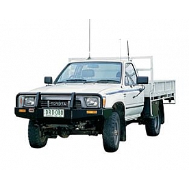 ARB Bumper Steel Powder Coated Deluxe Bar Black 1-Piece - 3411020