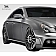 Extreme Dimensions Side Skirt - Primered Fiberglass Reinforced Plastic Black Set of 2 - 107131