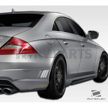 Extreme Dimensions Side Skirt - Primered Fiberglass Reinforced Plastic Black Set of 2 - 107131-1