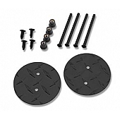 Warrior Products Exterior Mirror Cover Driver And Passenger Side Black Set Of 2 - 1506PC