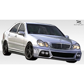 Extreme Dimensions Side Skirt - Primered Fiberglass Reinforced Plastic Black Set of 2 - 107135