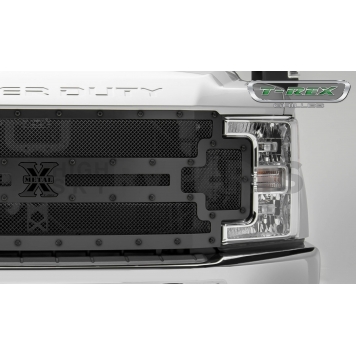 T-Rex Truck Products Grille Insert - Mesh Rectangular Black Powder Coated Steel - 6715471BR-2