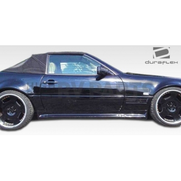 Extreme Dimensions Side Skirt - Primered Fiberglass Reinforced Plastic Black Set of 2 - 107189-1