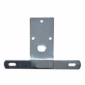 Rugged Ridge License Plate Bracket - Silver Stainless Steel - 1113601