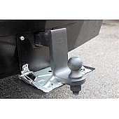 Iron Cross License Plate Bracket Silver - ICFLP30