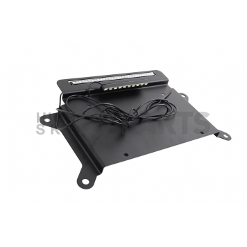 Kentrol License Plate Frame - Black Stainless Steel - 80703-2