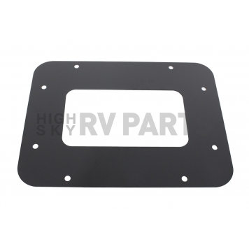 Kentrol License Plate Frame - Black Stainless Steel - 80703-6
