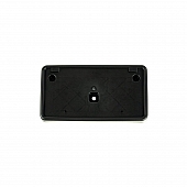 Omix-Ada License Plate Bracket - Black - 1204111