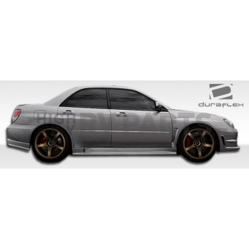 Extreme Dimensions Side Skirt - Primered Fiberglass Reinforced Plastic Black Set of 2 - 107269