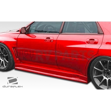 Extreme Dimensions Side Skirt - Primered Fiberglass Reinforced Plastic Black Set of 2 - 107269-1
