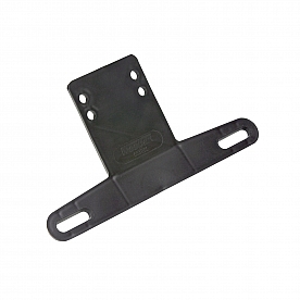 Draw-Tite License Plate Bracket - Black Plastic - 003211