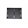 Kentrol License Plate Frame - Black Stainless Steel - 80706