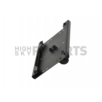 Kentrol License Plate Frame - Black Stainless Steel - 80706-4