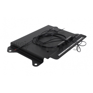 Kentrol License Plate Frame - Black Stainless Steel - 80707-1