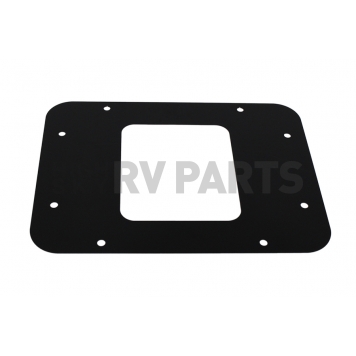 Kentrol License Plate Frame - Black Stainless Steel - 80707-3