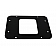 Kentrol License Plate Frame - Black Stainless Steel - 80707