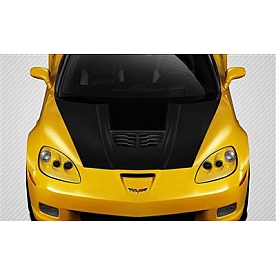 Extreme Dimensions Hood - Gloss Carbon Fiber Black - 109917