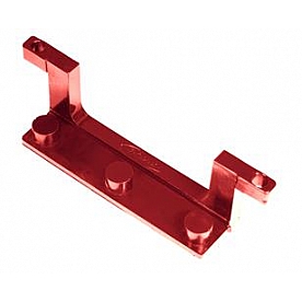 Daystar License Plate Bracket - Red Polyurethane - KU70040RE