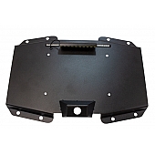 Kentrol License Plate Frame - Black Stainless Steel - 80718
