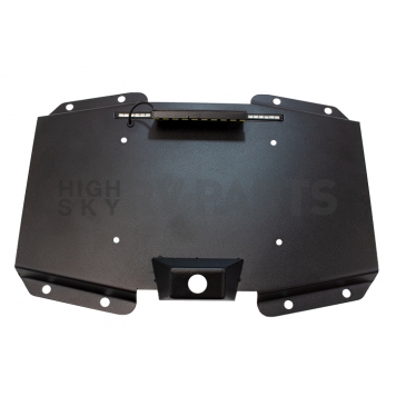 Kentrol License Plate Frame - Black Stainless Steel - 80718