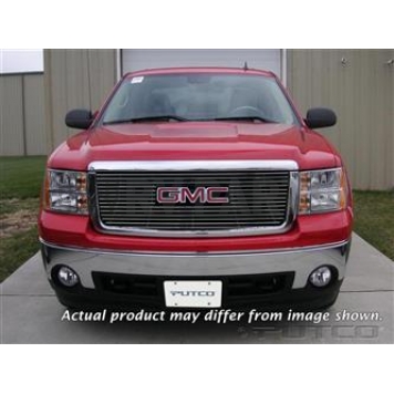 Putco Grille Insert - Polished Aluminum Rectangular - 71190