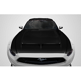 Extreme Dimensions Hood - Gloss Carbon Fiber Black - 112581