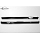 Extreme Dimensions Side Skirt - Primered Polyurethane Black Set of 2 - 109201