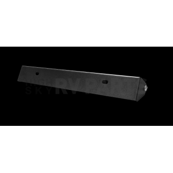 Black Mountain License Plate Bracket - Black Steel Powder Coated - RFFLP-1