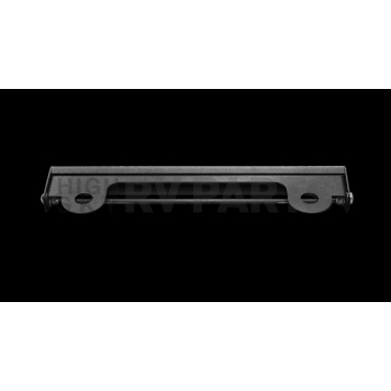 Black Mountain License Plate Bracket - Black Steel Powder Coated - RFFLP-4