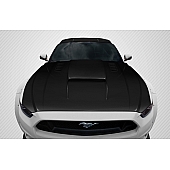 Extreme Dimensions Hood - Gloss Carbon Fiber Black - 112582