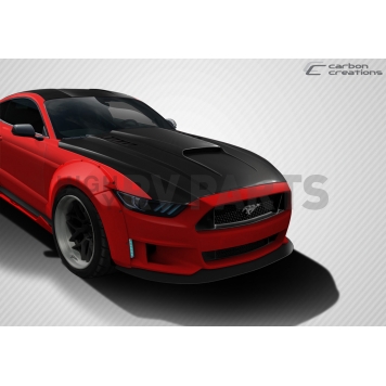 Extreme Dimensions Hood - Gloss Carbon Fiber Black - 112582-1