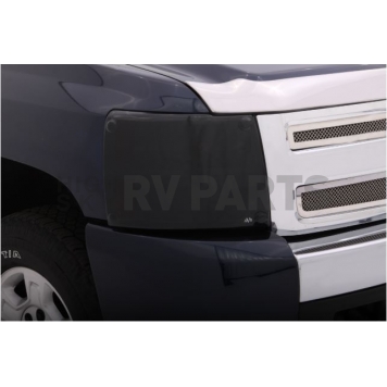 Auto Ventshade (AVS) Headlight Cover - Acrylic Smoke Full Cover Set Of 2 - 37285-1