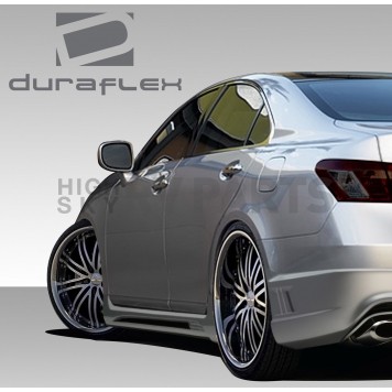 Extreme Dimensions Side Skirt - Primered Fiberglass Reinforced Plastic Black Set of 2 - 108953-5