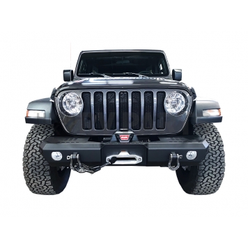 Warrior Products Bumper MOD 1-Piece Design Steel Black - 6528-2
