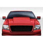 Extreme Dimensions Hood - Fiberglass Reinforced Plastic Black - Cowl Hood - 112573