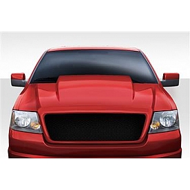 Extreme Dimensions Hood - Fiberglass Reinforced Plastic Black - Cowl Hood - 112573