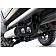 N-Fab Rocker Panel Guard - Black Round Tube Textured Powder Coated Steel Single - 194RKRCCS4