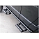 N-Fab Rocker Panel Guard - Black Round Tube Textured Powder Coated Steel Single - 194RKRCCS4