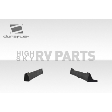 Extreme Dimensions Side Skirt - Primered Fiberglass Reinforced Plastic Black Set of 2 - 108807