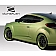 Extreme Dimensions Side Skirt - Primered Fiberglass Reinforced Plastic Black Set of 2 - 108807