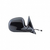 K-Source Exterior Mirror Electric OEM Black Single - 62021G