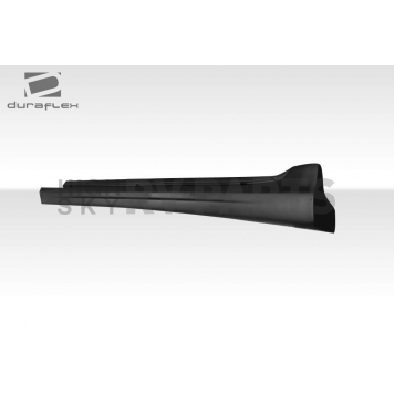 Extreme Dimensions Side Skirt - Primered Fiberglass Reinforced Plastic Black Set of 2 - 108673-1