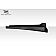 Extreme Dimensions Side Skirt - Primered Fiberglass Reinforced Plastic Black Set of 2 - 108673