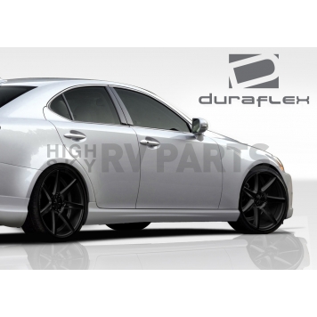 Extreme Dimensions Side Skirt - Primered Fiberglass Reinforced Plastic Black Set of 2 - 108673-5